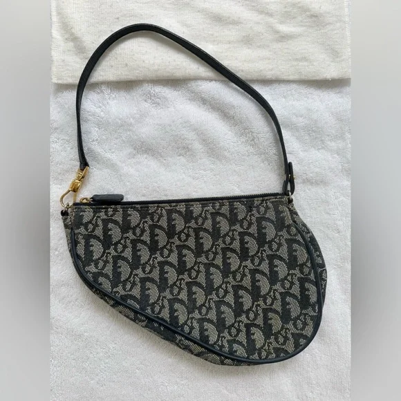 Vintage | Christian Dior Saddle Bag Pochette (Mini) - Picture 7 of 16